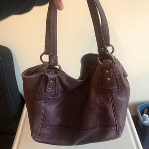 The sak purple purse